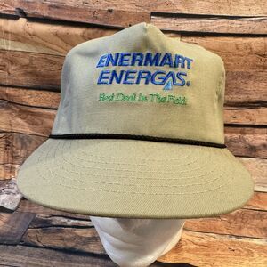 Energas Enermart Hat Cap Adjustable Strap back Tan Rope Best Deal In The Field
